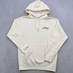 Stance‎ Hoodie Mens Medium Standard Issue Hoodie Pullover Cream Beige Warm Comfy